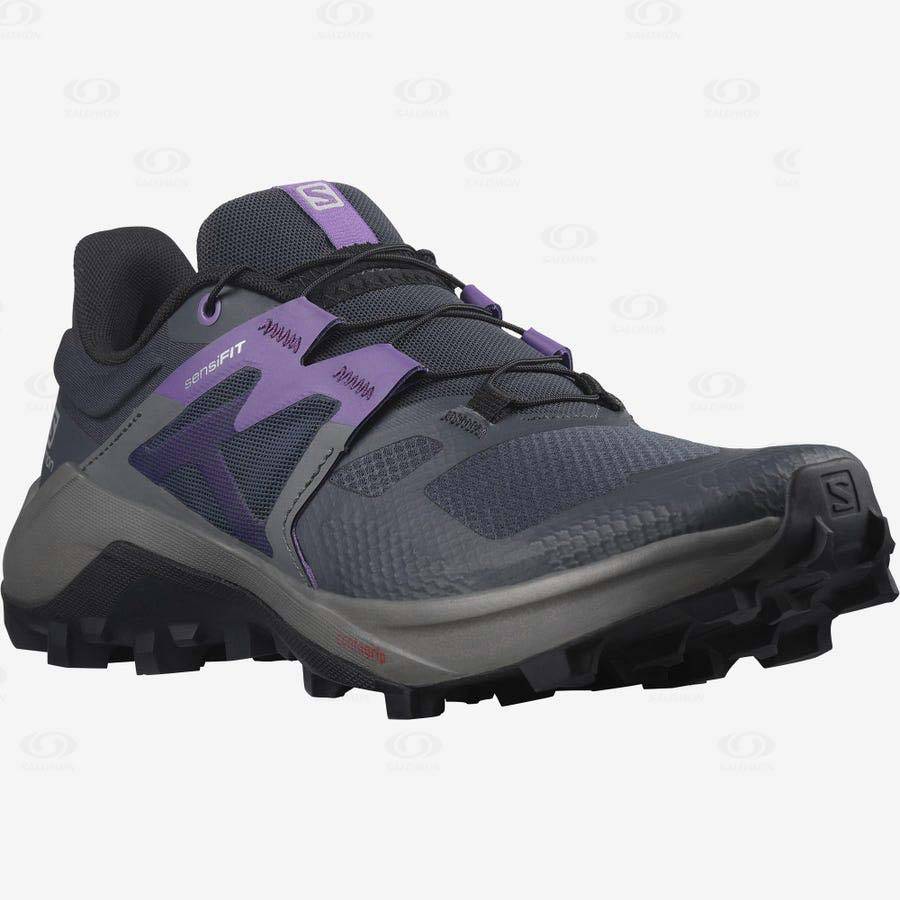 Salomon WILDCROSS 2 Women's Trail Running Shoes Purple | AU-L2614