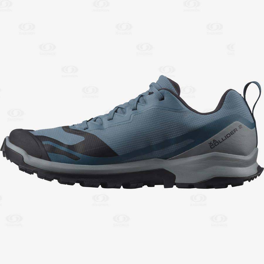 Salomon XA COLLIDER 2 GORE-TEX Men's Waterproof Shoes Blue | AU-W1780