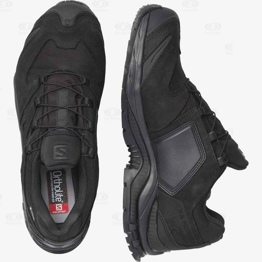 Salomon XA FORCES GORE-TEX Men's Tactical Boots Black | AU-O2372