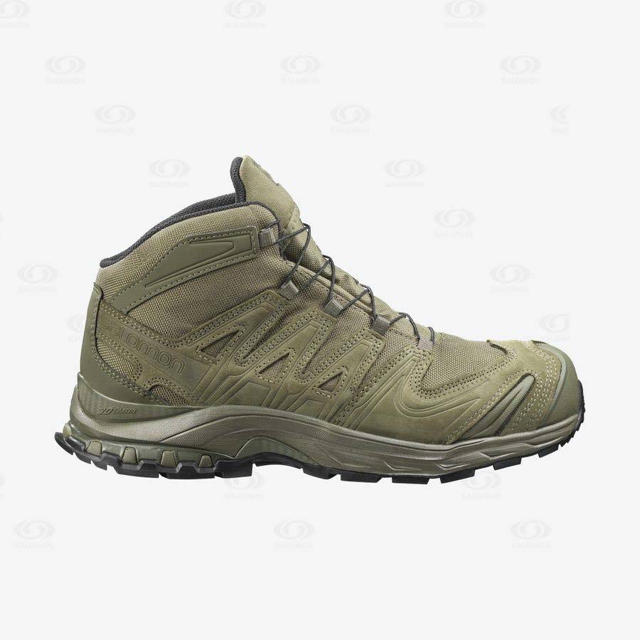 Salomon XA FORCES MID EN Men\'s Tactical Boots Green | AU-M1433