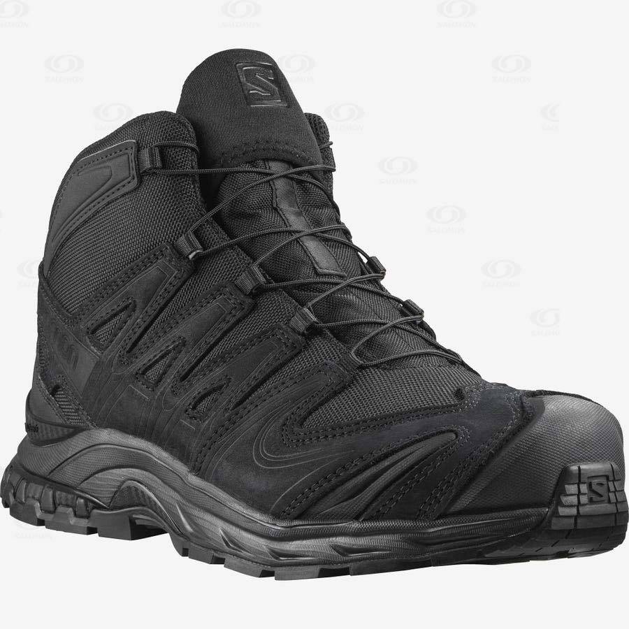 Salomon XA FORCES MID EN Men's Tactical Boots Black | AU-O1271