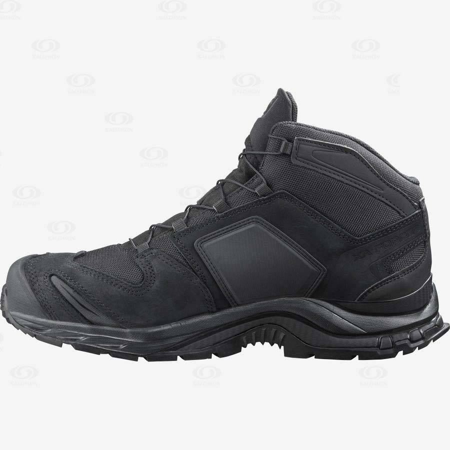 Salomon XA FORCES MID EN Men's Tactical Boots Black | AU-O1271