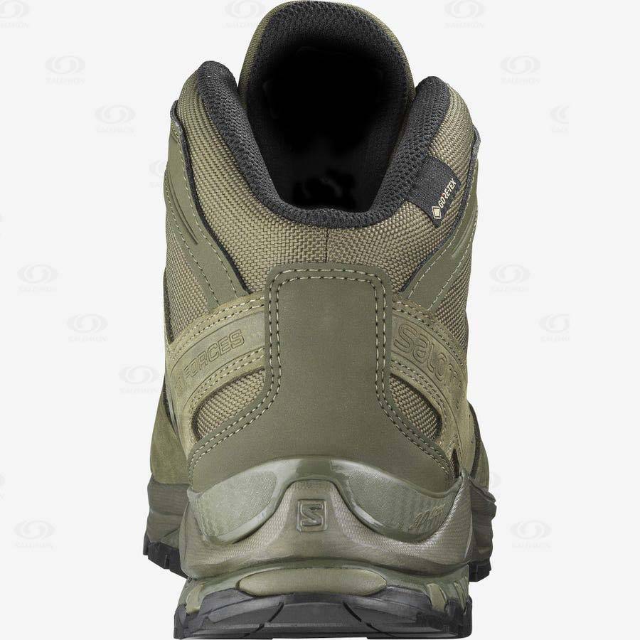 Salomon XA FORCES MID GORE-TEX EN Women's Tactical Boots Green | AU-wO1861