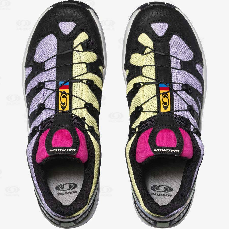 Salomon XA PRO 1 Men's Sneakers Pink / Yellow | AU-S1961