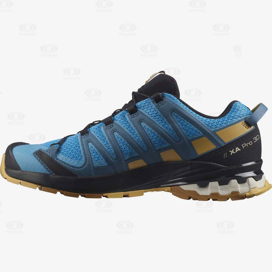 Salomon XA PRO 3D v8 Men's Trail Running Shoes Blue | AU-O2071