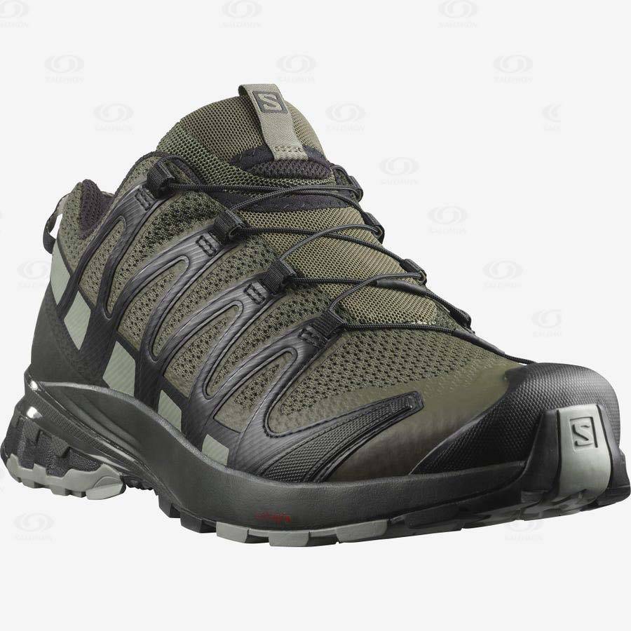 Salomon XA PRO 3D v8 Men's Trail Running Shoes Olive | AU-S2199