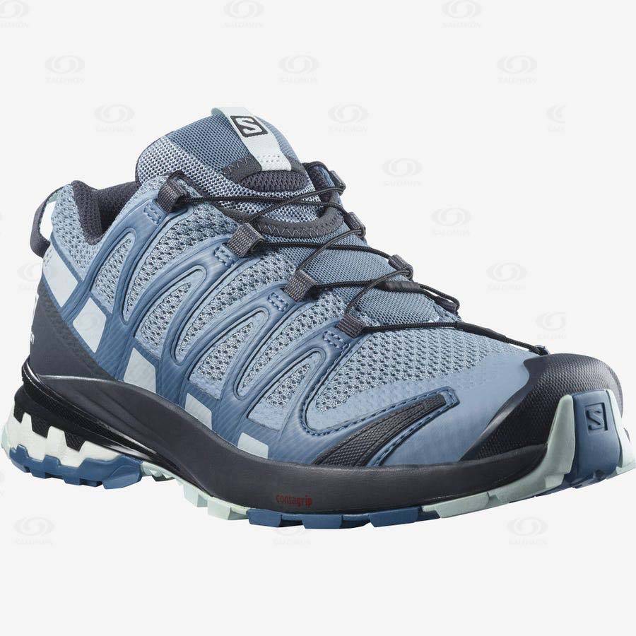 Salomon XA PRO 3D v8 Women's Hiking Shoes Blue | AU-wA2039