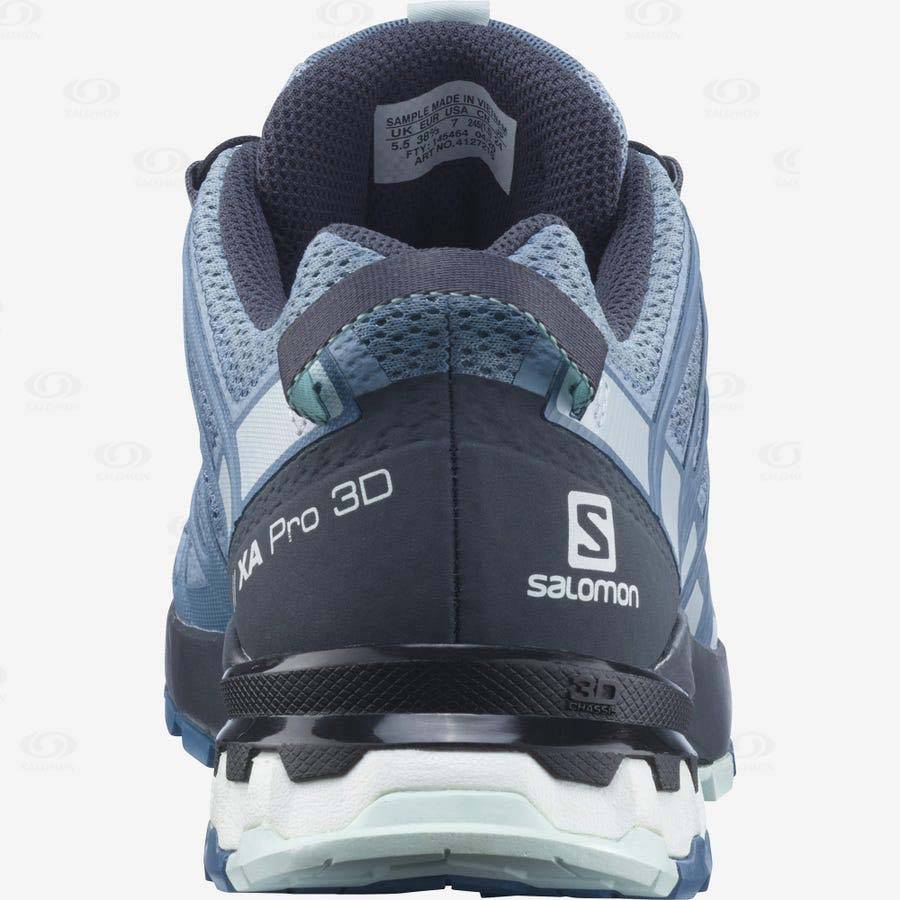 Salomon XA PRO 3D v8 Women's Hiking Shoes Blue | AU-wA2039