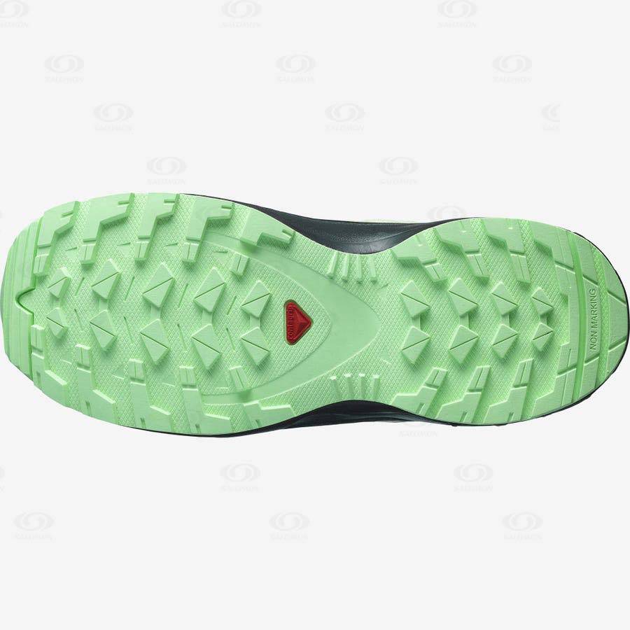 Salomon XA PRO V8 CLIMASALOMON™ Kids' Waterproof Shoes Green | AU-A2368