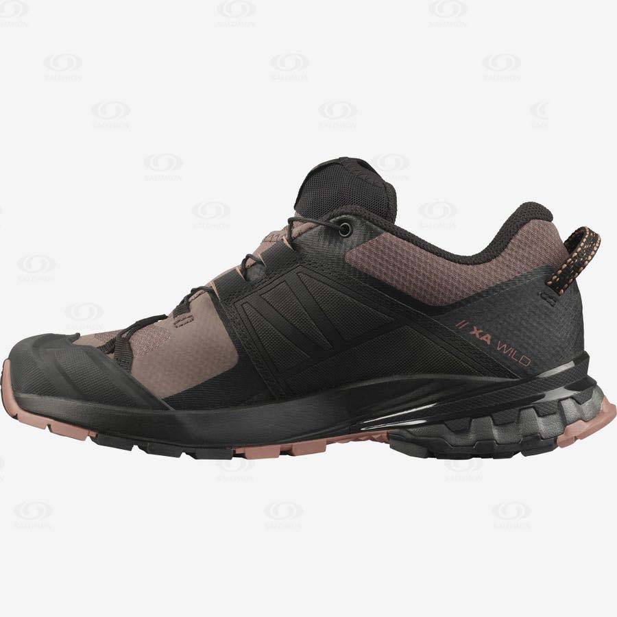 Salomon XA WILD Women's Hiking Shoes Black | AU-N1274