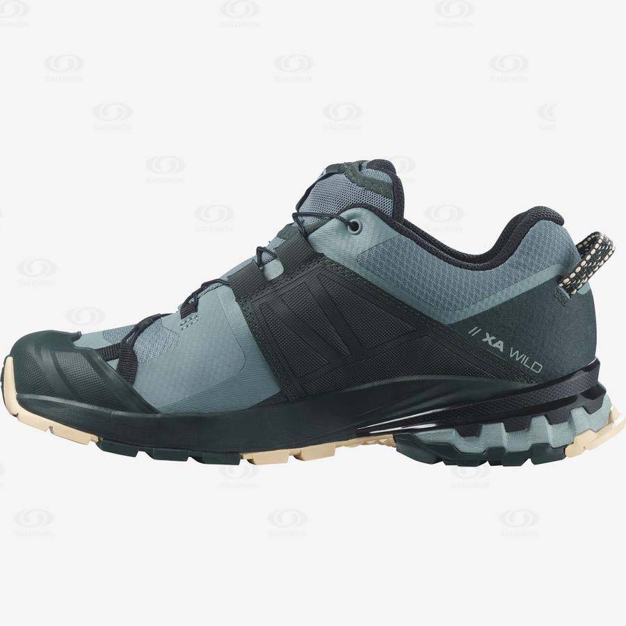 Salomon XA WILD Women's Hiking Shoes Blue | AU-O2547