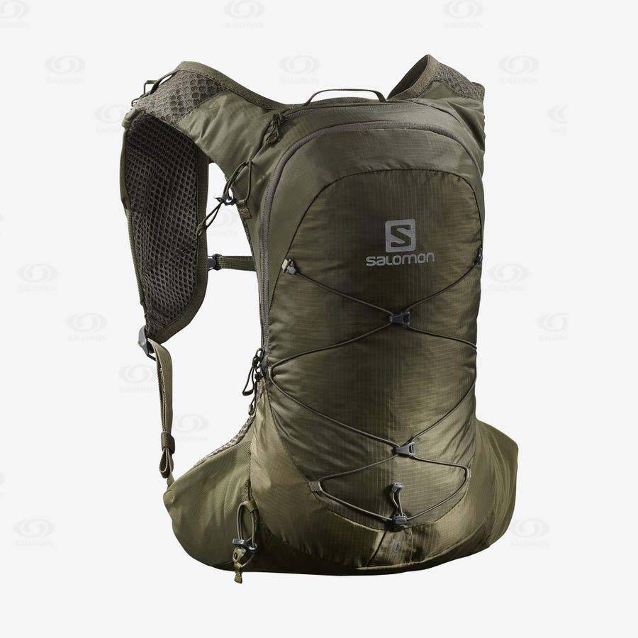 Salomon XT 10 Men\'s Backpacks Olive | AU-S2164