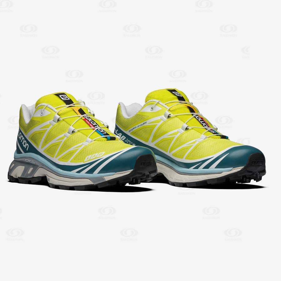 Salomon XT-6 ADVANCED Men's Sneakers Yellow | AU-wO2489