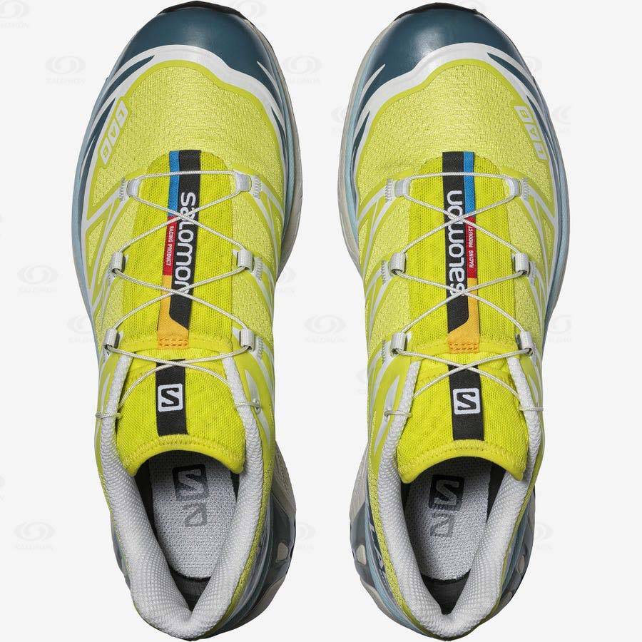 Salomon XT-6 ADVANCED Men's Sneakers Yellow | AU-wO2489