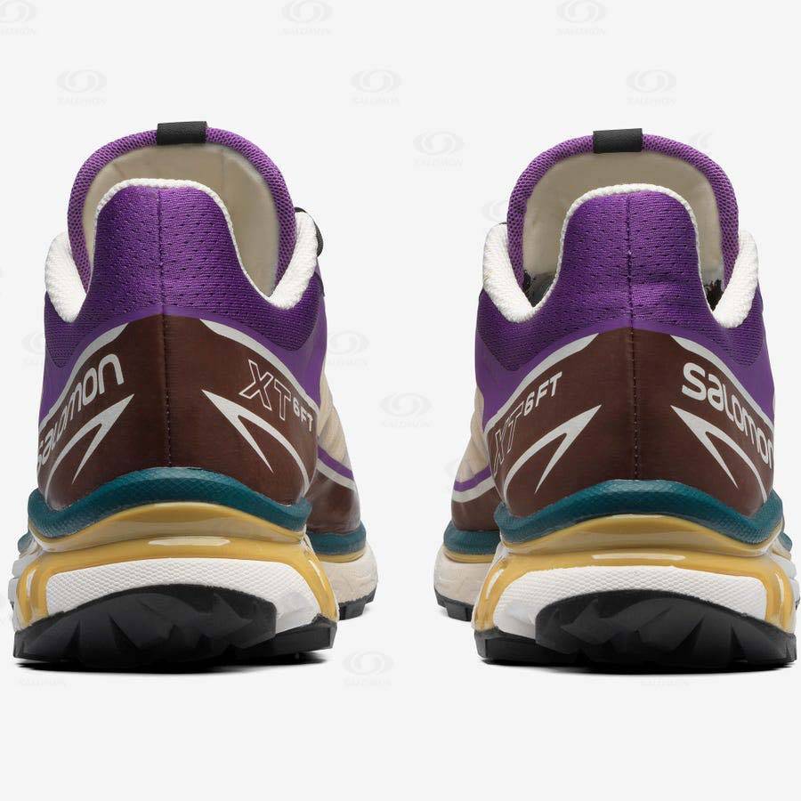 Salomon XT-6 FT Men's Sneakers Purple / Chocolate | AU-M1902