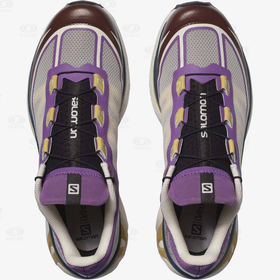 Salomon XT-6 FT Men's Sneakers Purple / Chocolate | AU-M1902