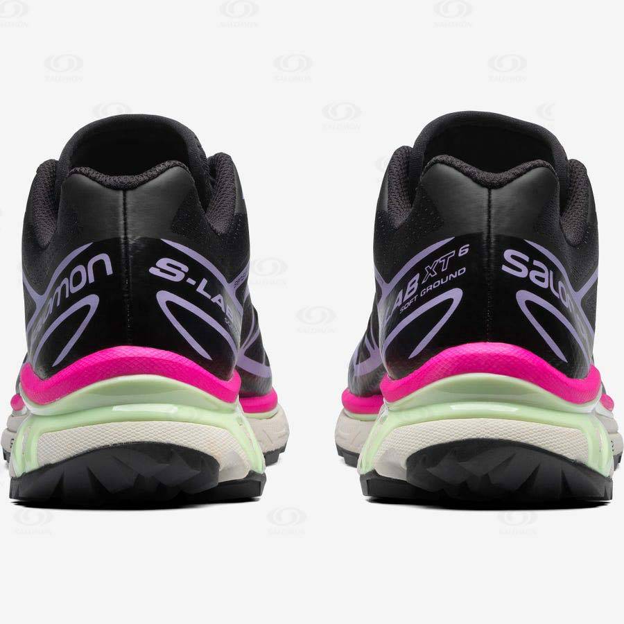 Salomon XT-6 Women's Sneakers Black / Purple | AU-A2417