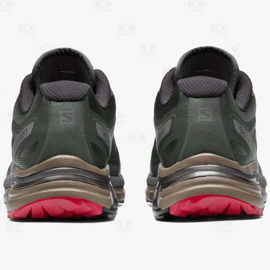 Salomon XT-WINGS 2 ADVANCED Women's Sneakers Olive | AU-A2403