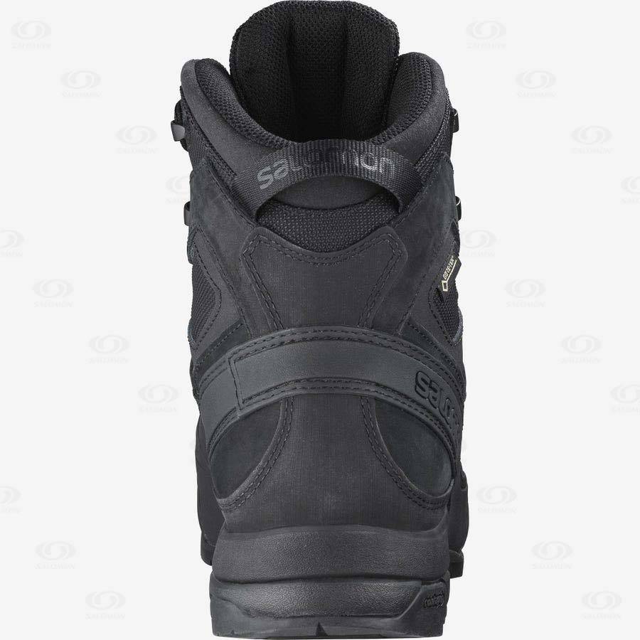 Salomon X ALP GORE-TEX FORCES Men's Tactical Boots Black | AU-A2256