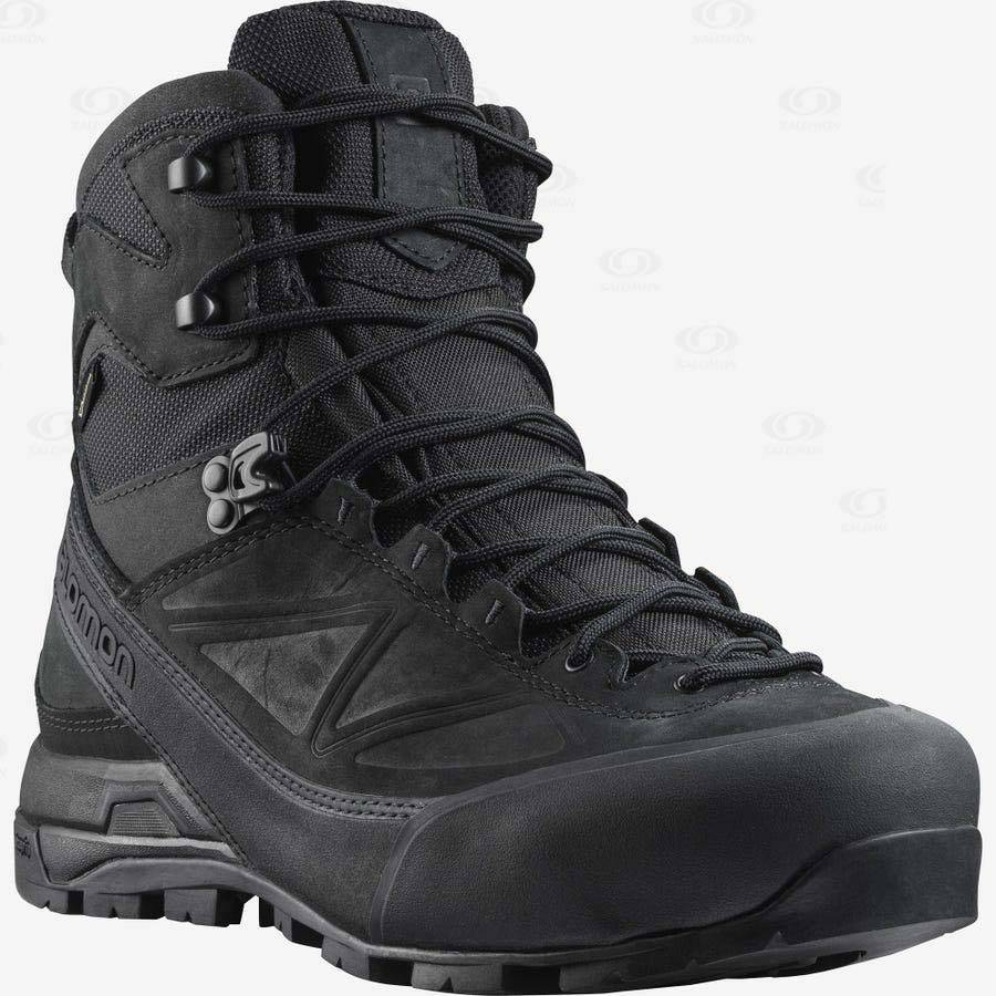 Salomon X ALP GORE-TEX FORCES Women's Waterproof Boots Black | AU-L1571