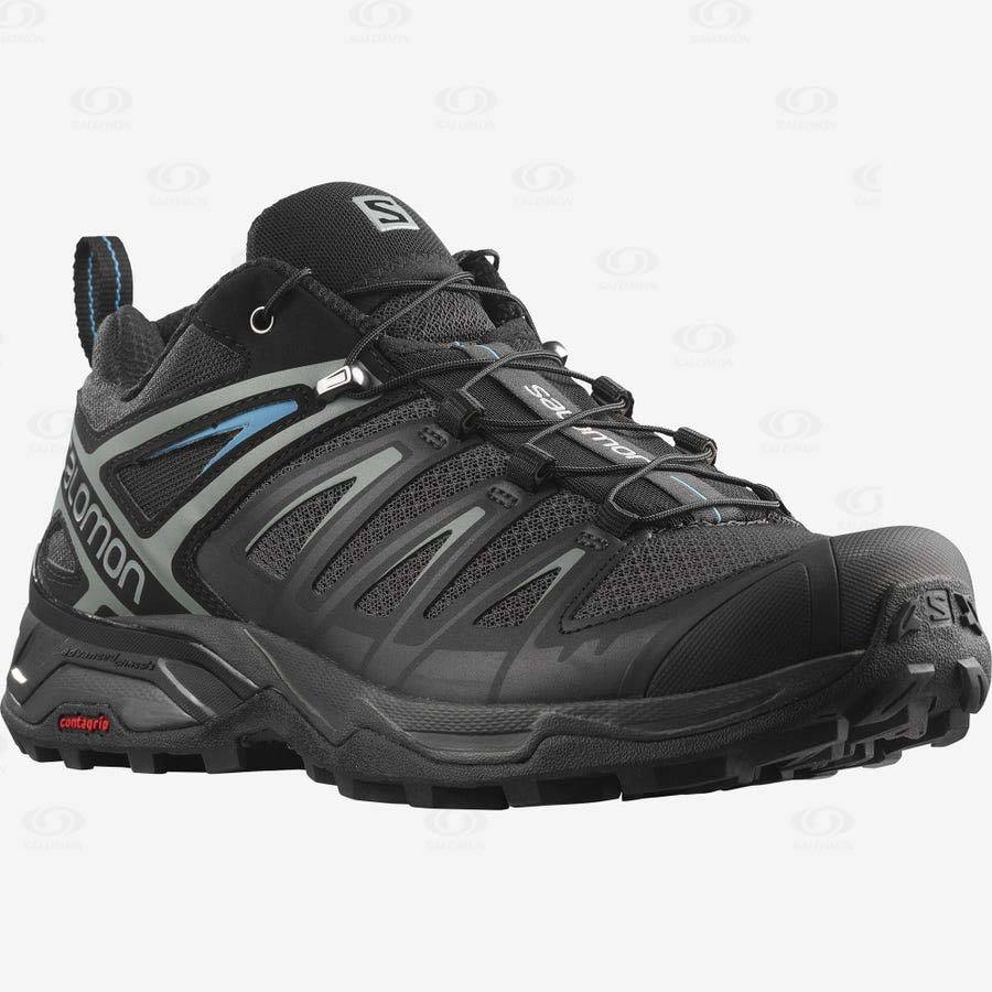 Salomon X ULTRA 3 Men's Hiking Shoes Black | AU-O2545