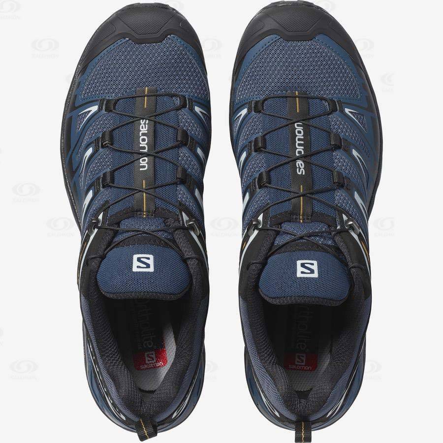 Salomon X ULTRA 3 Men's Hiking Shoes Navy | AU-M1202