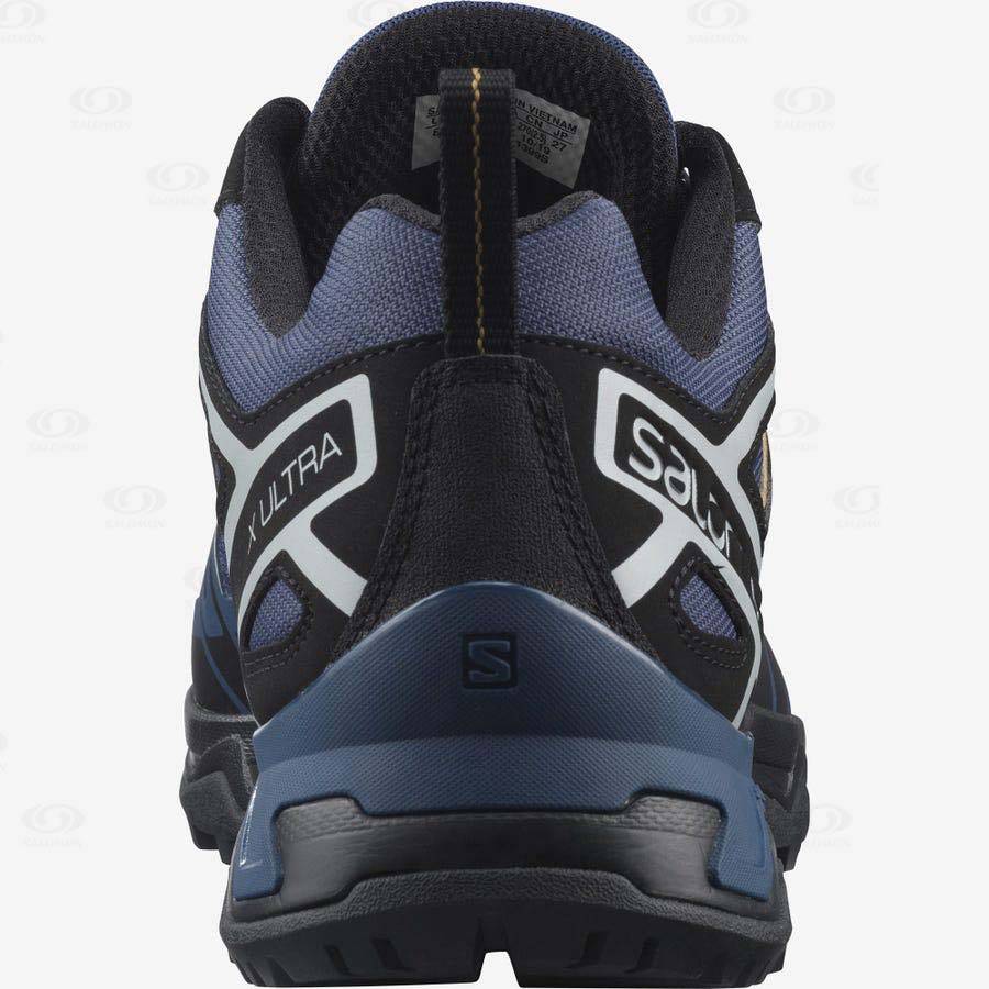 Salomon X ULTRA 3 Men's Hiking Shoes Navy | AU-M1202