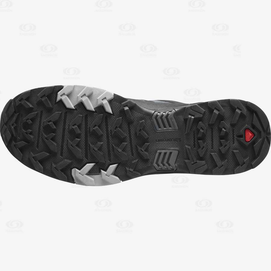 Salomon X ULTRA 4 GORE-TEX Men's Waterproof Shoes Grey / Black | AU-M1538