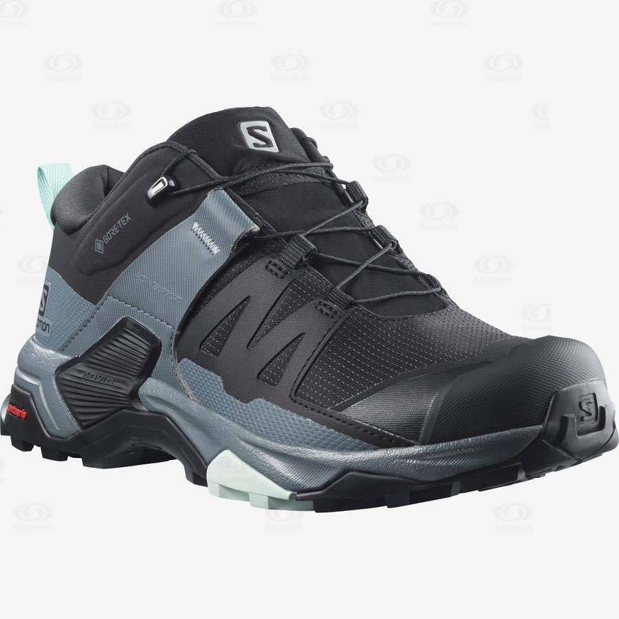 Salomon X ULTRA 4 GORE-TEX Women's Hiking Shoes Black | AU-M1286