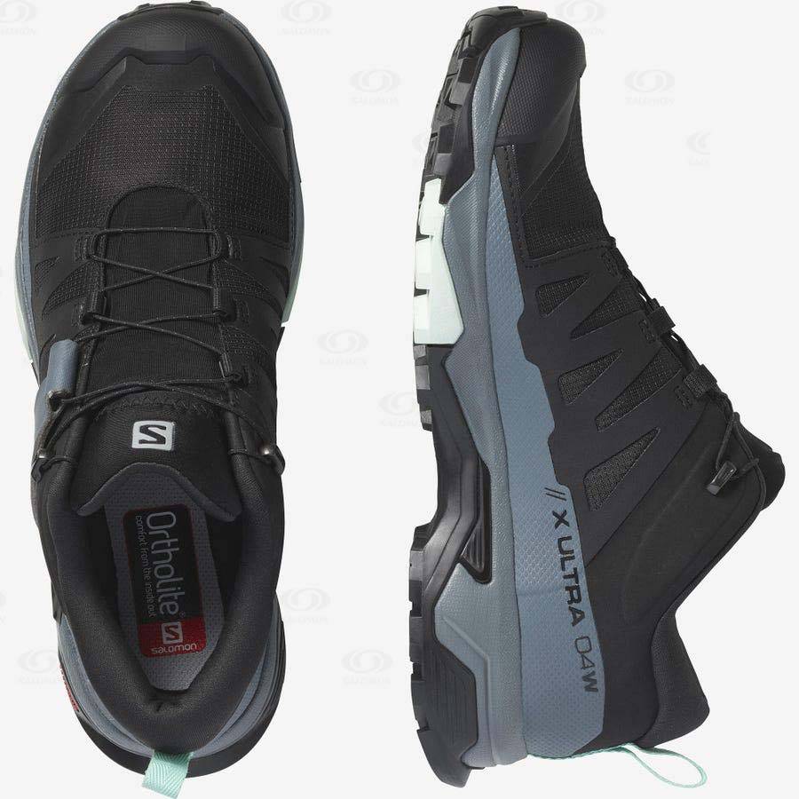 Salomon X ULTRA 4 GORE-TEX Women's Hiking Shoes Black | AU-M1286