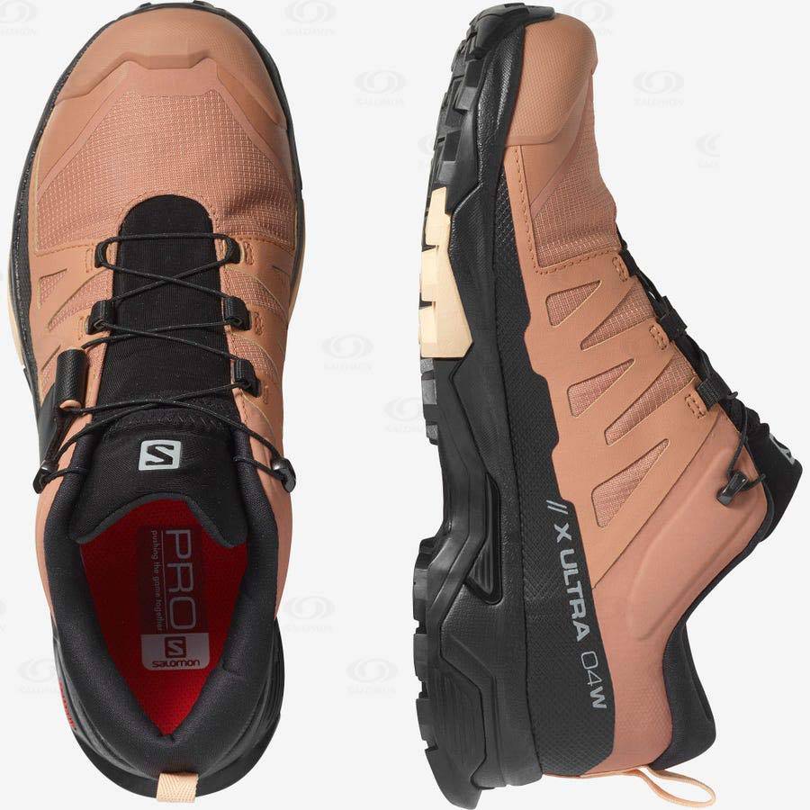 Salomon X ULTRA 4 GORE-TEX Women's Hiking Shoes Brown | AU-O1679