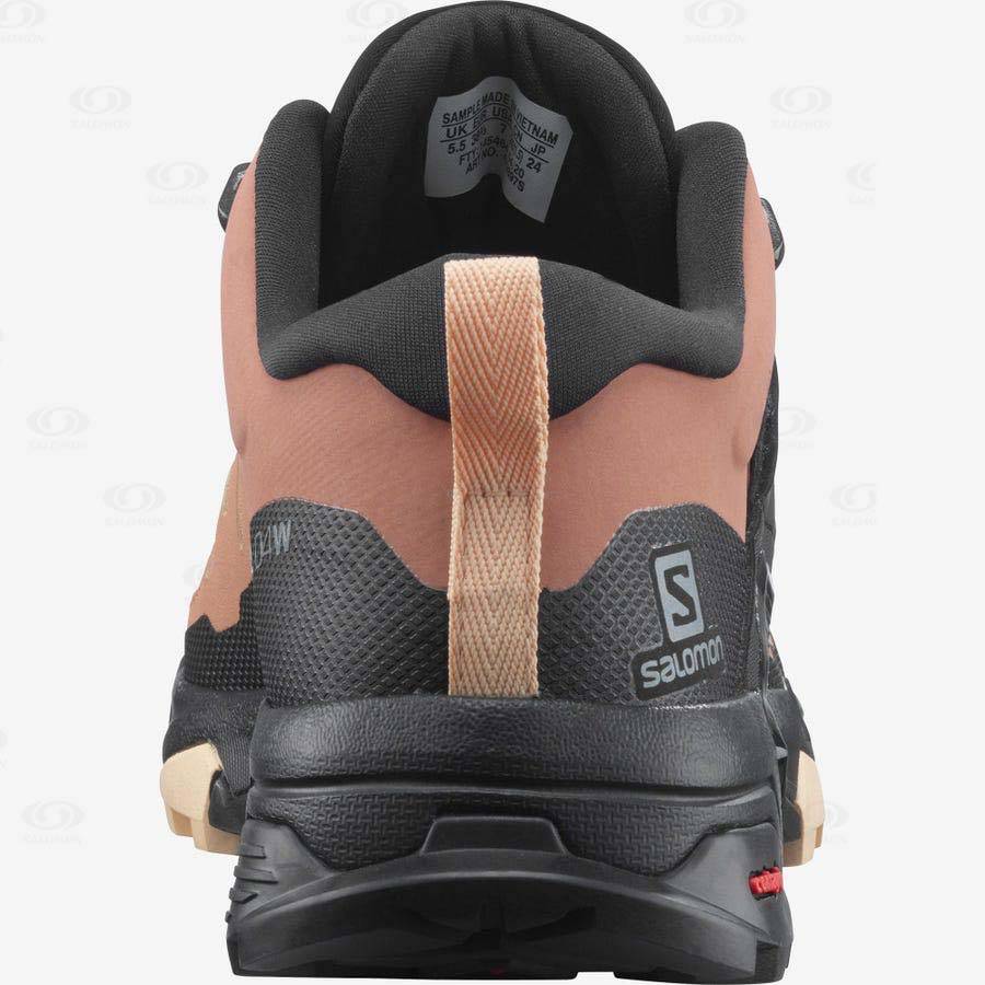 Salomon X ULTRA 4 GORE-TEX Women's Hiking Shoes Brown | AU-O1679