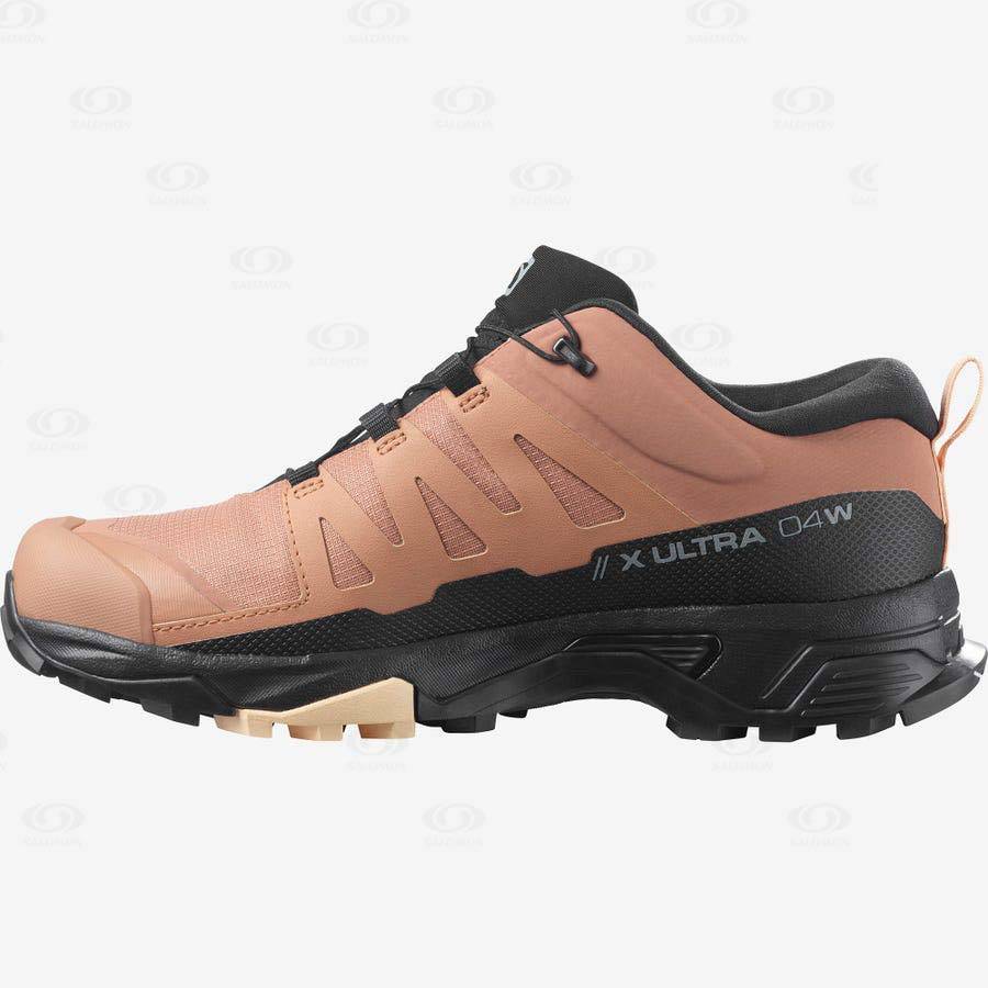 Salomon X ULTRA 4 GORE-TEX Women's Hiking Shoes Brown | AU-O1679