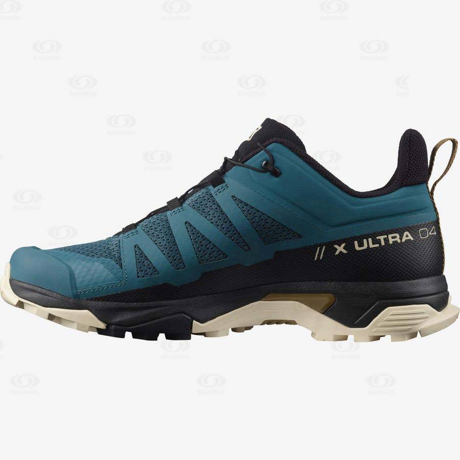 Salomon X ULTRA 4 Men's Hiking Shoes Aqua | AU-L2278