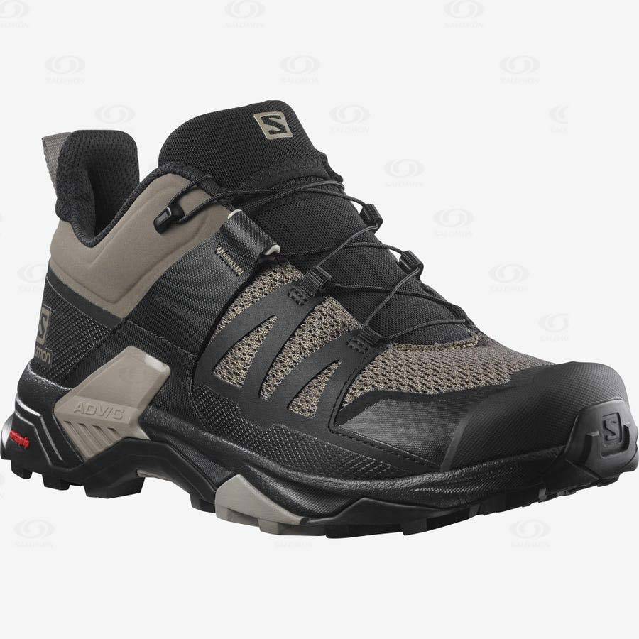 Salomon X ULTRA 4 Men's Hiking Shoes Black | AU-O1719