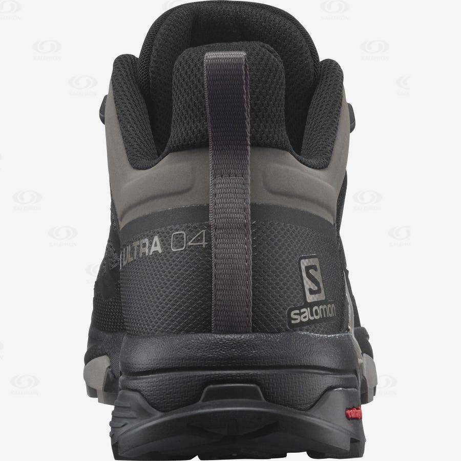 Salomon X ULTRA 4 Men's Hiking Shoes Black | AU-O1719