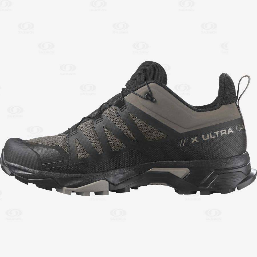 Salomon X ULTRA 4 Men's Hiking Shoes Black | AU-O1719