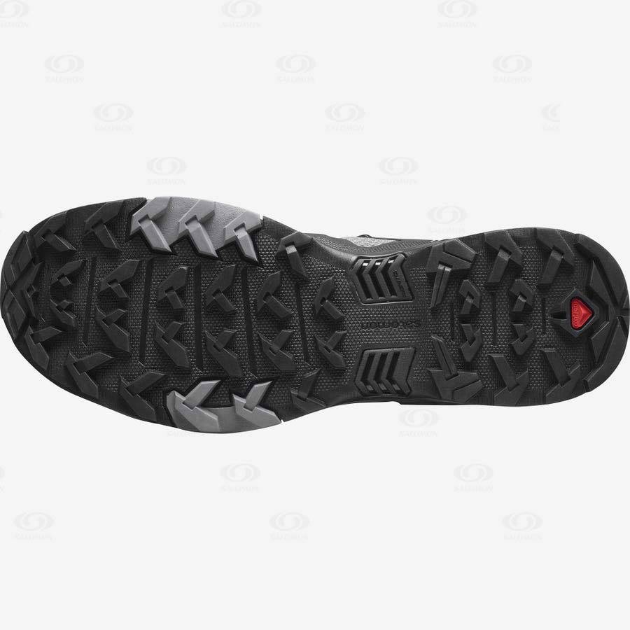 Salomon X ULTRA 4 Men's Hiking Shoes Grey / Black | AU-L2033