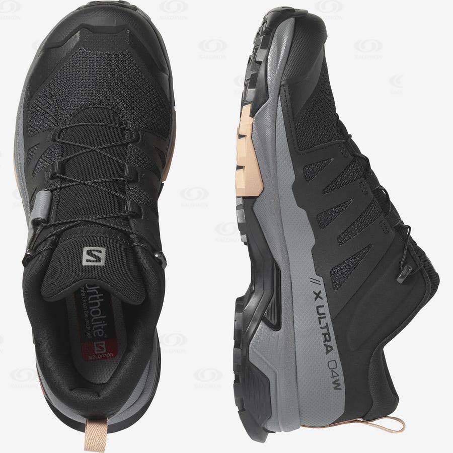 Salomon X ULTRA 4 Women's Hiking Shoes Black | AU-O1070