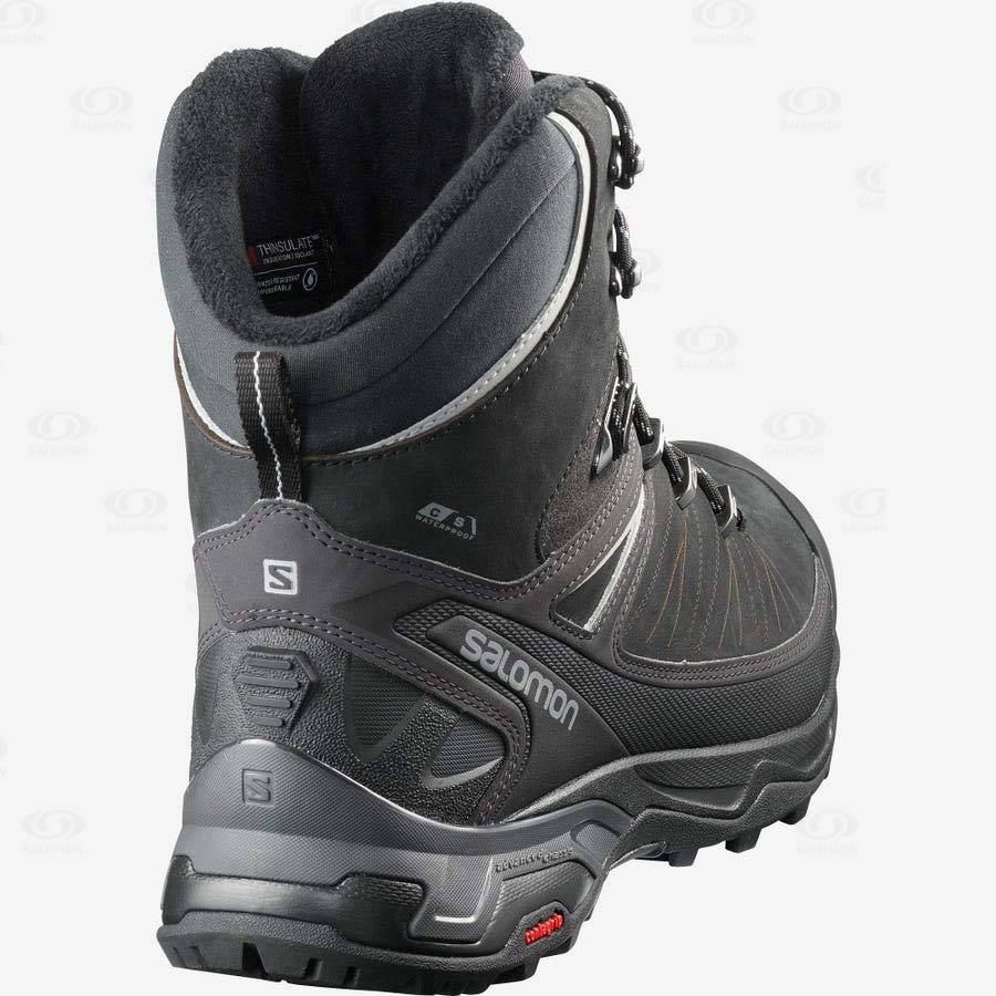 Salomon X ULTRA WINTER CLIMASALOMON™ 2 Men's Waterproof Boots Black | AU-O1180