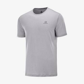 Salomon AGILE TRAINING Men's T Shirts White | AU-L2012