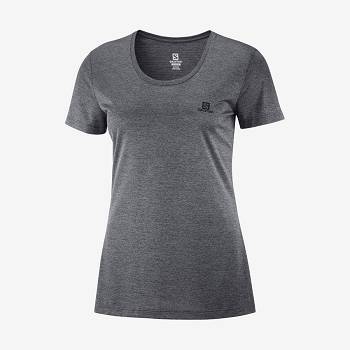 Salomon AGILE Women's T Shirts Grey | AU-W2970