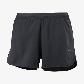 Salomon CROSS 3'' Women's Shorts Black | AU-L1809