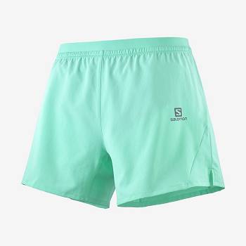 Salomon CROSS 5'' Men's Shorts Mint | AU-A1864