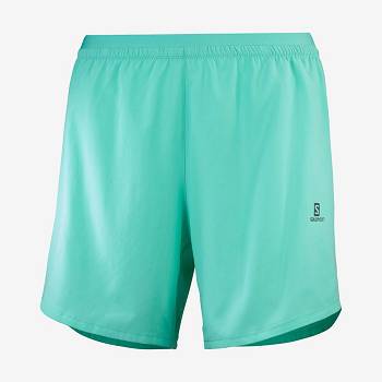 Salomon CROSS 5'' Women's Shorts Blue | AU-A1269