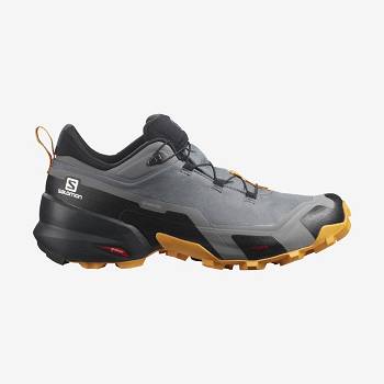 Salomon CROSS HIKE GORE-TEX Men's Hiking Shoes Grey | AU-N2436