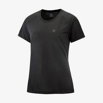 Salomon CROSS REBEL Women's T Shirts Black | AU-O1985