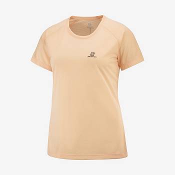 Salomon CROSS REBEL Women's T Shirts Orange | AU-O2286