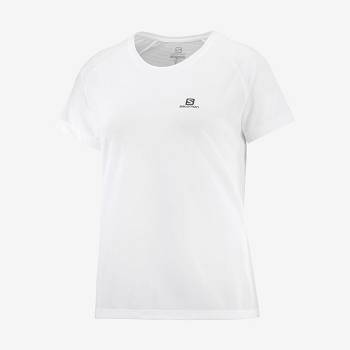 Salomon CROSS REBEL Women's T Shirts White | AU-S1583