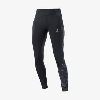 Salomon CROSS RUN 28'' Women's Running Tights Grey | AU-O1196